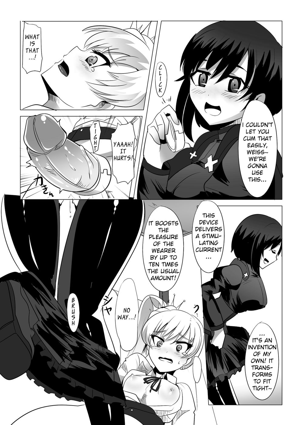 Hentai Manga Comic-Red and White Mixed Liquid-Read-13